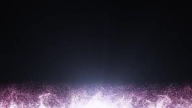 粒子星光透明通道背景视频视频的预览图
